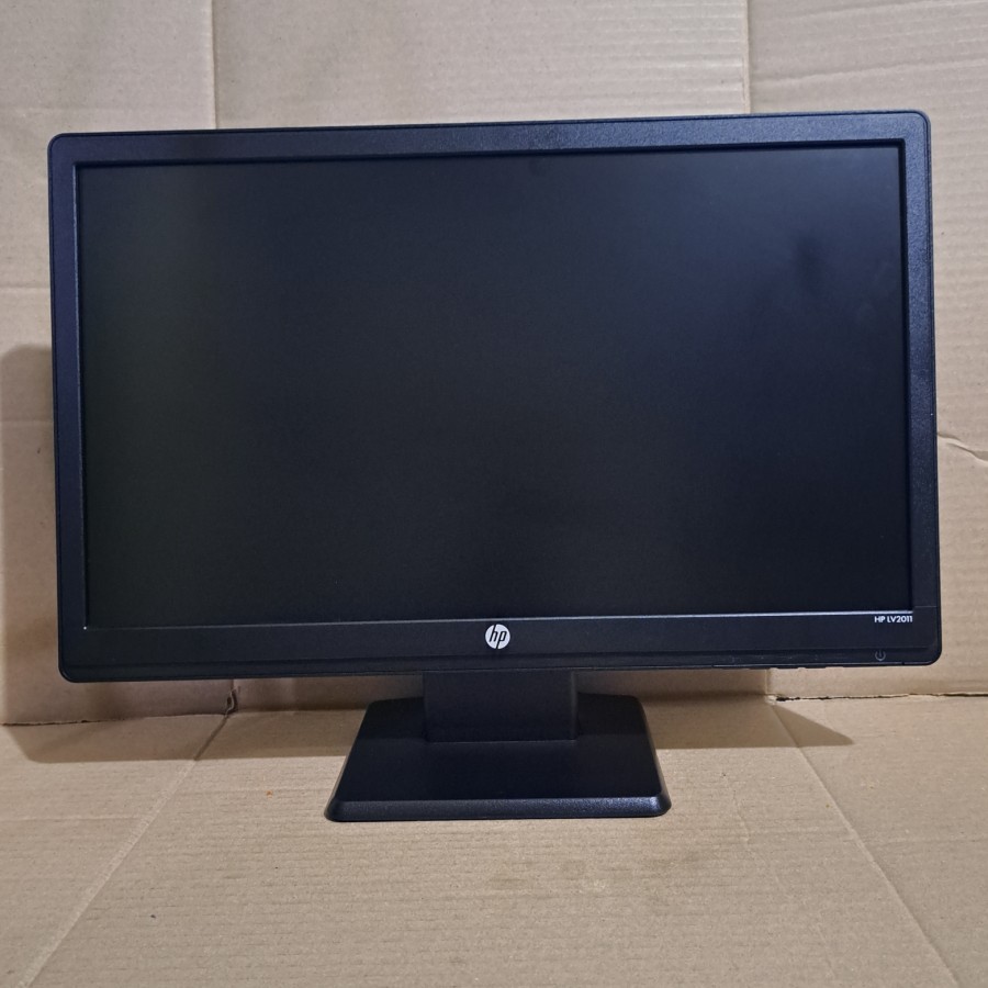 OBRAL MURAH MONITOR LED 19 INCH HP/DELL WIDE LENGKAP KABEL BERGARANSI