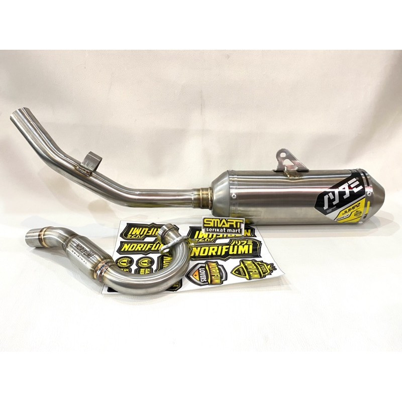 NORIFUMI KNALPOT NORIFUMI JUMPZ MOTOR HONDA CRF 150 L TIPE JUMPZ
