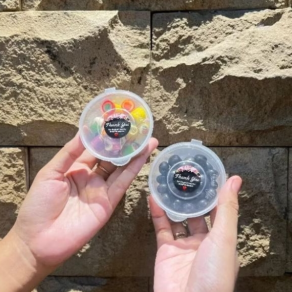 

[ECER] Choco Ball / Permen Sticky Kemasan Cup