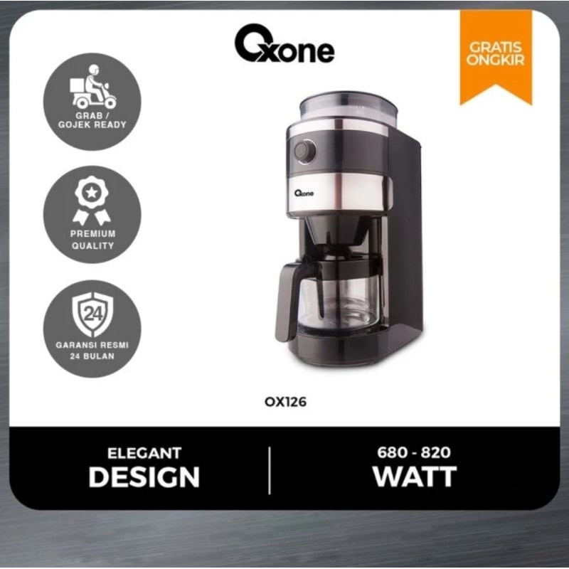 OXONE COFFEE MAKER MESIN PEMBUAT KOPI PREMIUM OX-126