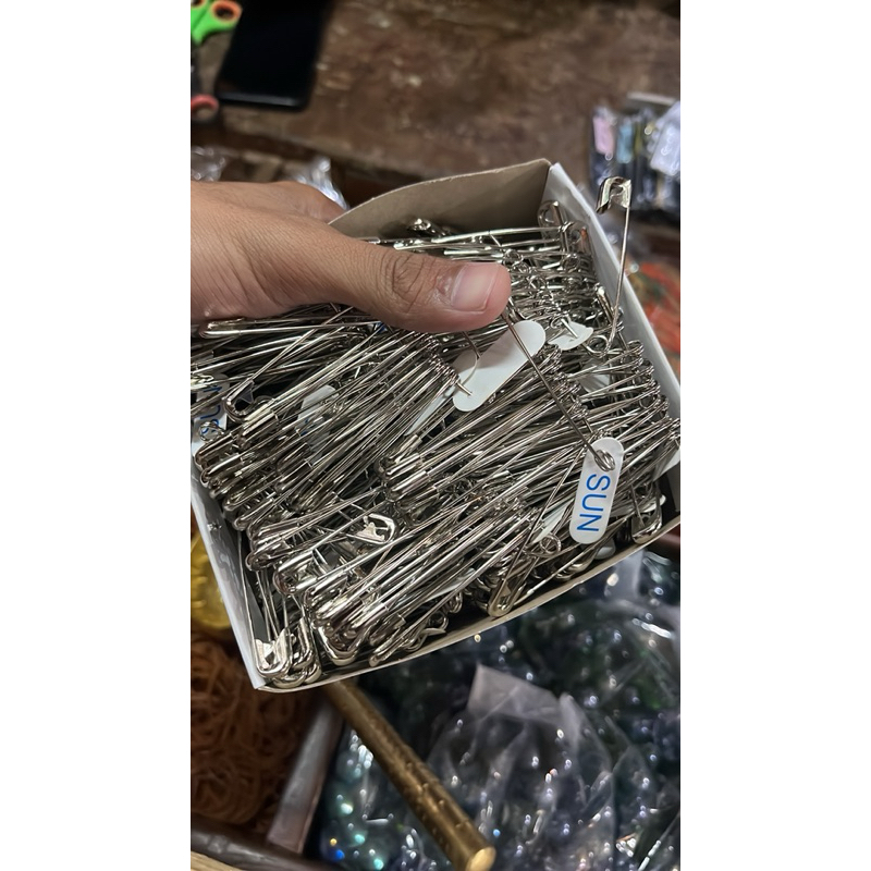 peniti besar merk sun | peniti besar | peniti sun | peniti stagen | peniti serbaguna | jaruk peniti 