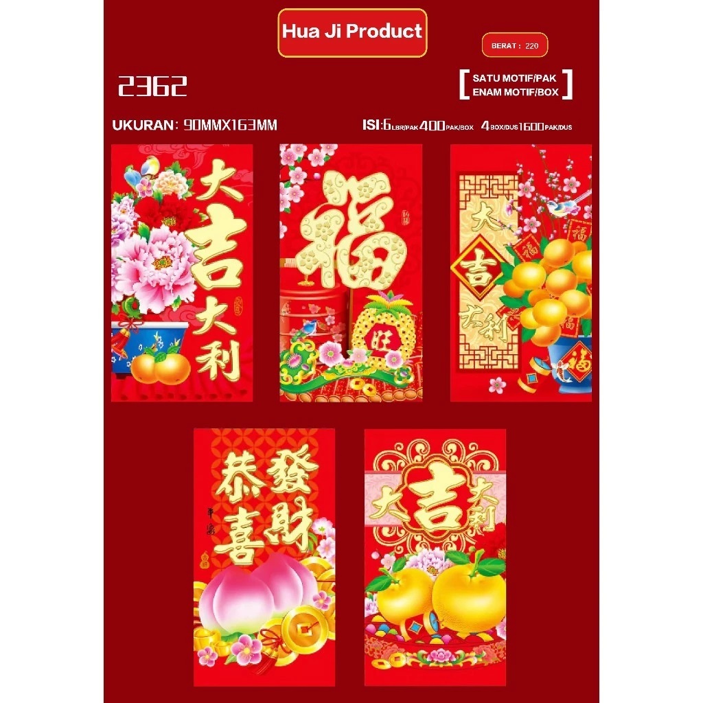 

Angpao Sincia Premium Amplop Merah Anpau Imlek Chinese New Year Ampao Umum Ampau Pakai Harian