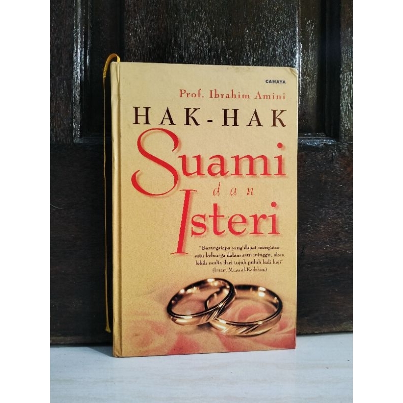 HAK-HAK SUAMI DAN ISTERI - PROF. IBRAHIM AMINI