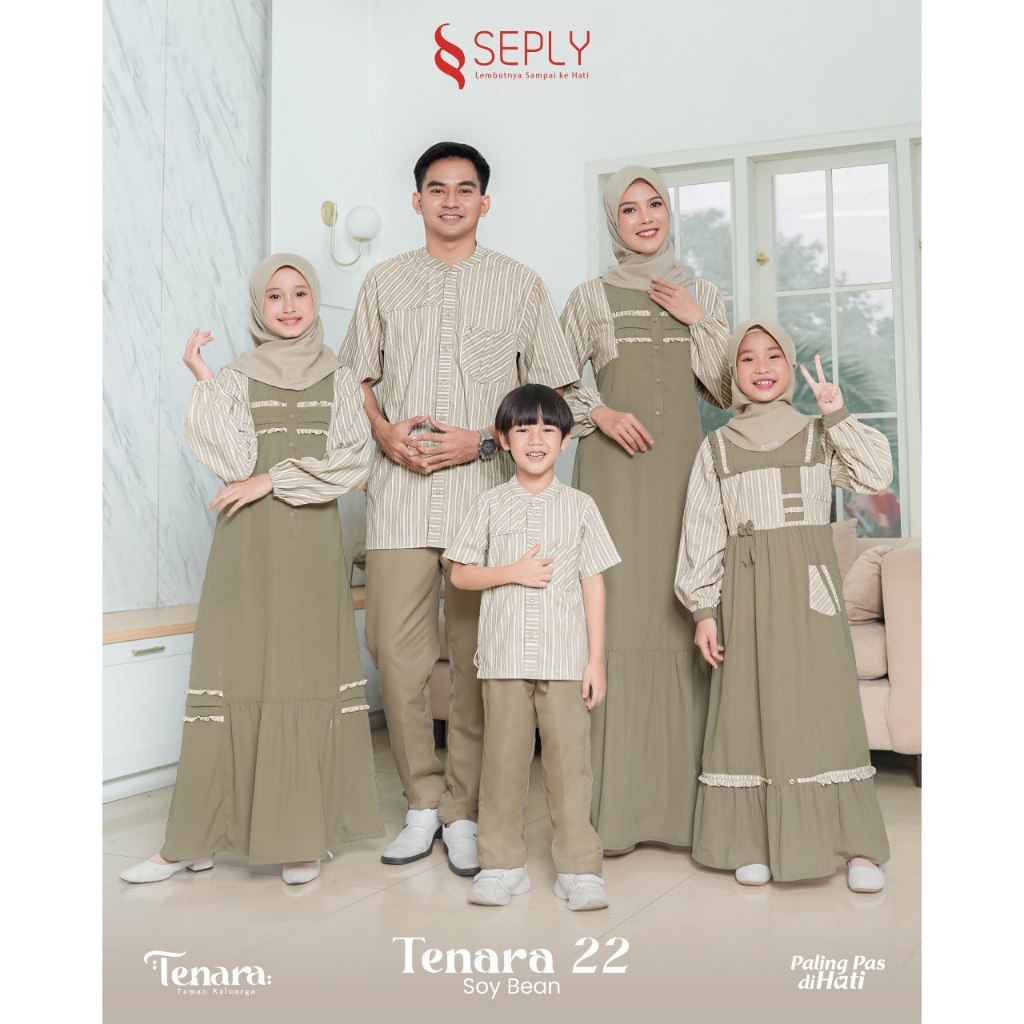 SARIMBIT TENARA KELUARGA TENARA 22 SOY BEAN MATERIAL SIRAJ ROOSEY WILLONA OKNARA GAMIS IBU KOKO AYAH