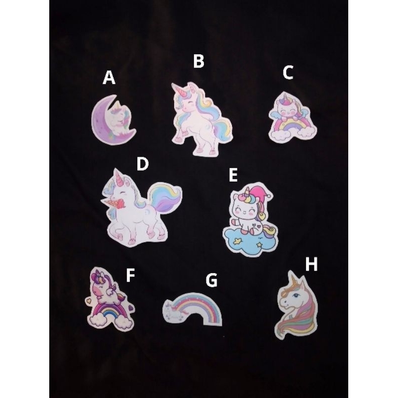 Topper Unicorn - Kuda Pony - Hiasan buket - Hiasan kue