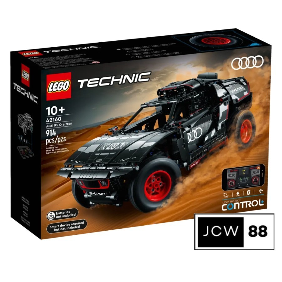 Lego 42160 Technic Audi RS Q e-tron mainan mobil remote control