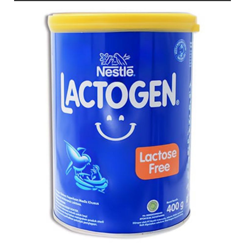 

LACTOGEN LACTOSE FREE 400 GR / SUSU HIPOALERGENIK