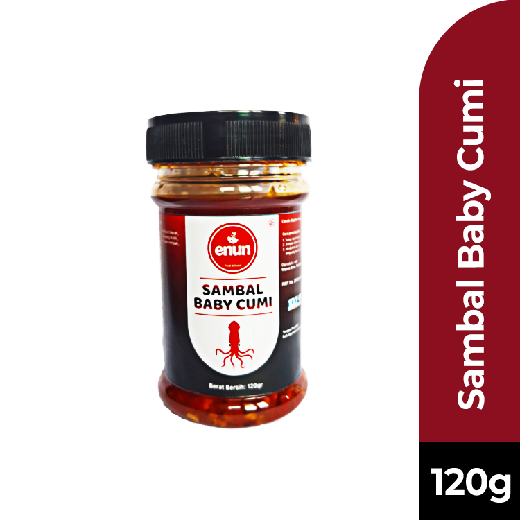 

Enun Sambal Baby Cumi 120 gram