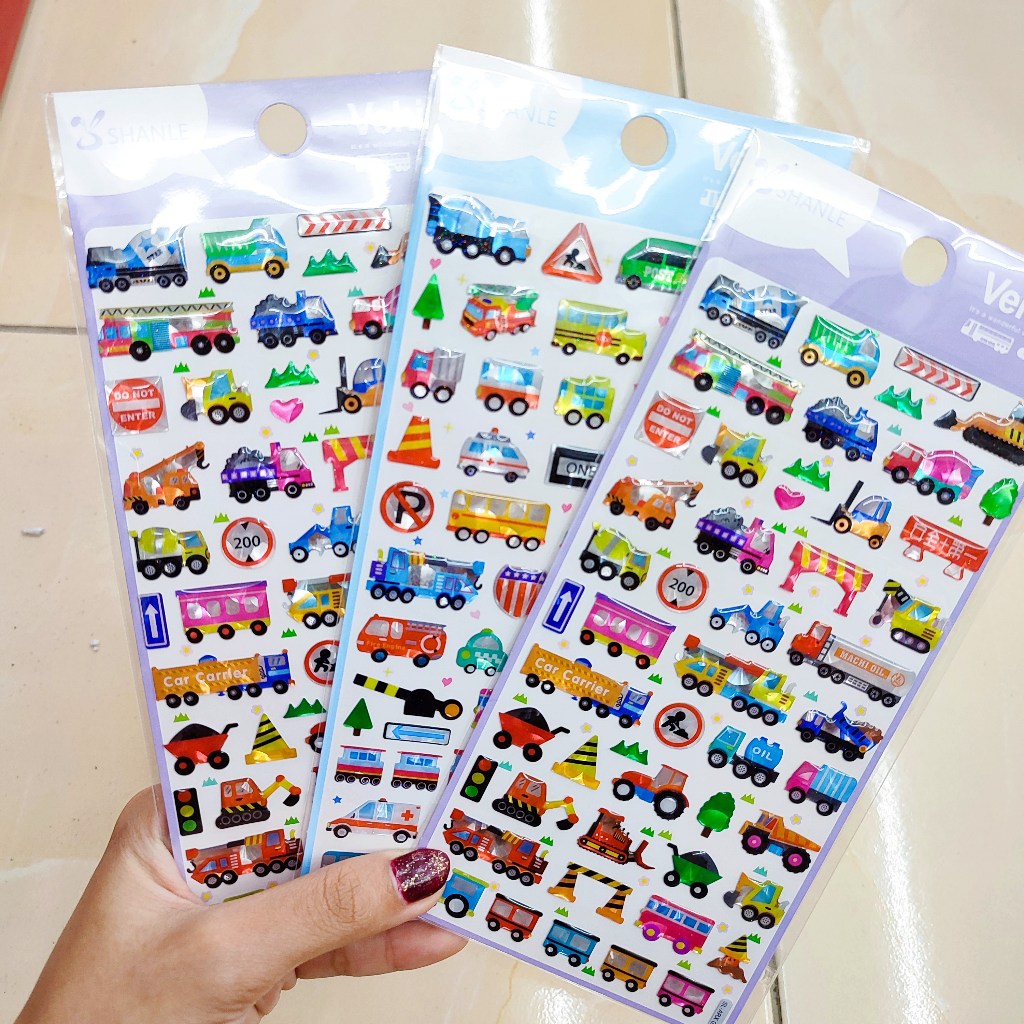 

Stiker Timbul Kilat Motif Alat Transportasi Stiker Cantik Stiker Murah Harga Grosir Bisa COD