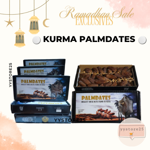 

•yystore25• [READY] PALMDATES/Kurma Tunisia Tangkai Palmdates Original 500gram