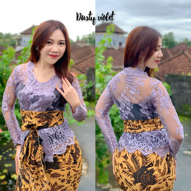 kebaya metalik (kebaya saja)