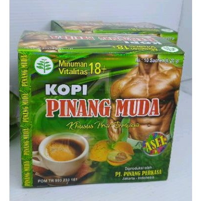 

Minuman herbal Kopi Pinang Muda