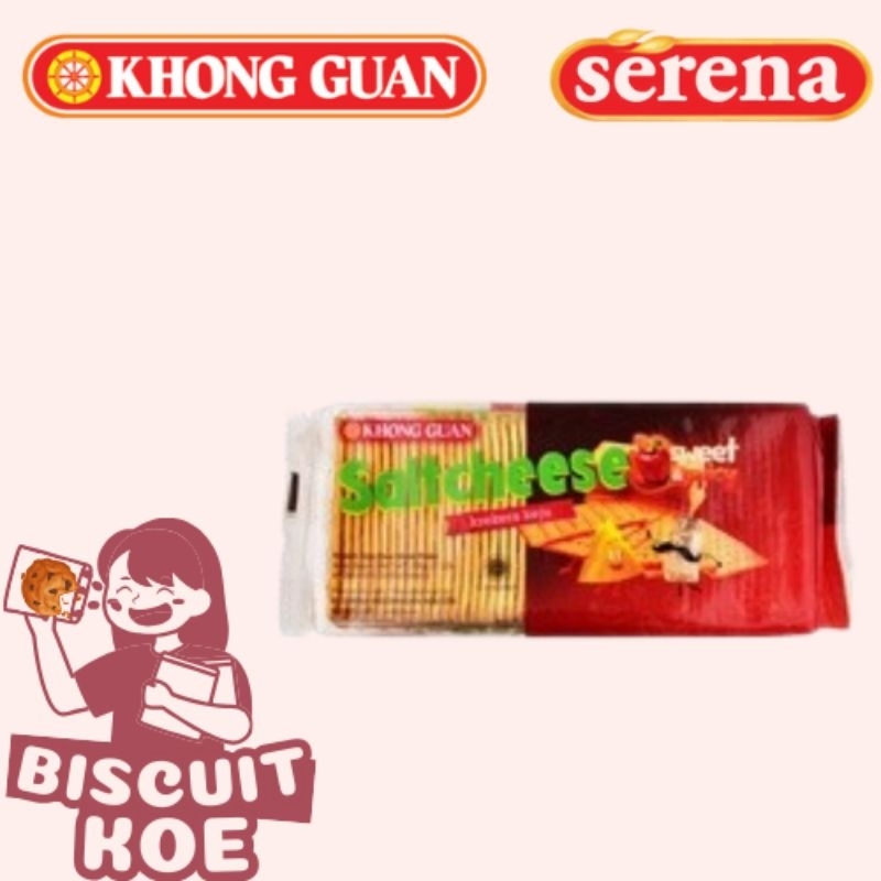 

Khong Guan Saltcheese Sweet & Spicy Crackers 200g