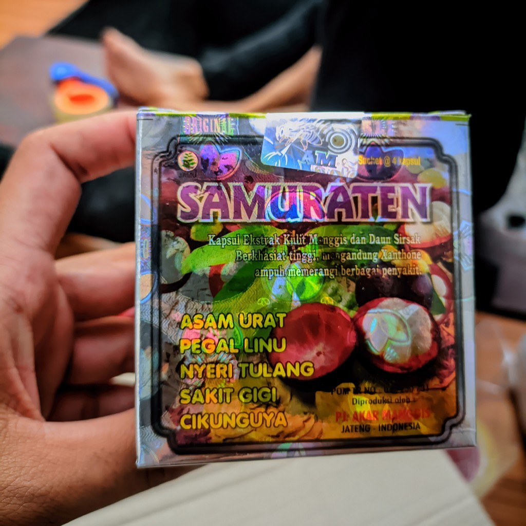 

Paket 1 BOX SAMURATENKAPSUL obat asam urat original