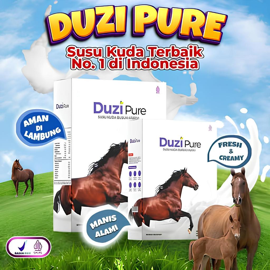 

DUZI Pure Susu Kuda Herbal Alami Turunkan Kolesterol dengan Cepat