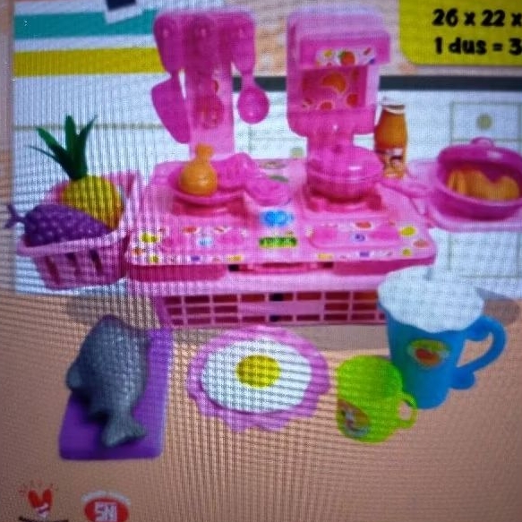 PROMO MAINAN ANAK OEREMPUAN KICHEN SET DAPUR