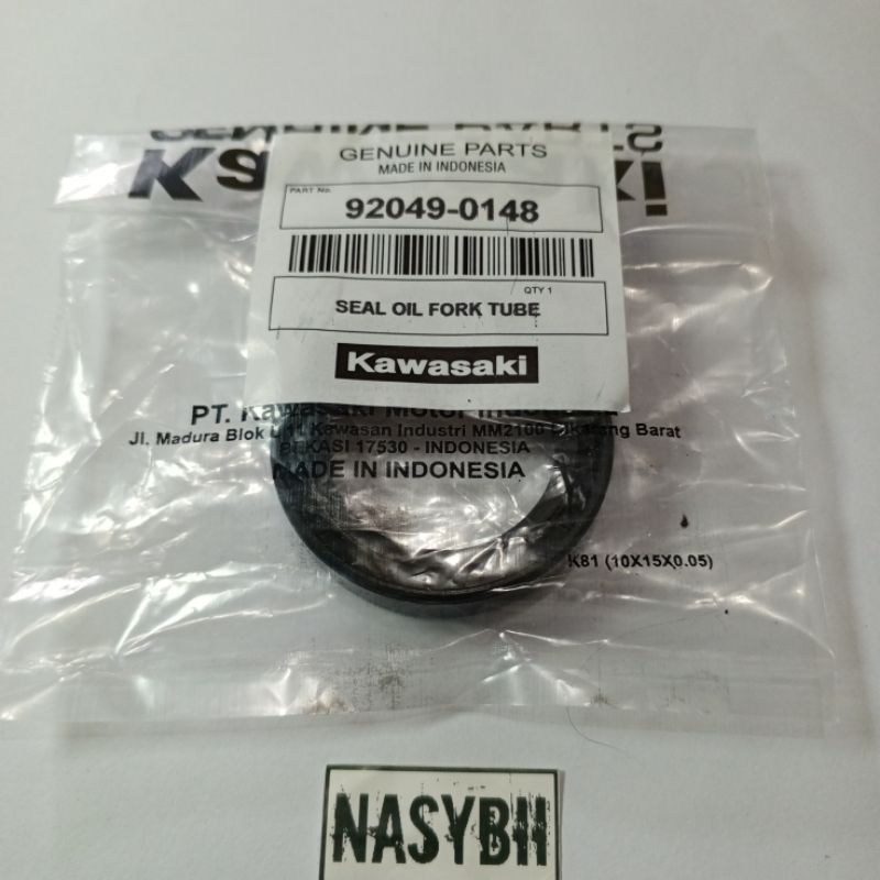 SEAL SIL SHOCK SOK FORK HALU HALU DEPAN KAWASAKIKLX 150 KLX S BF D TRACKER ORI ORIGINAL