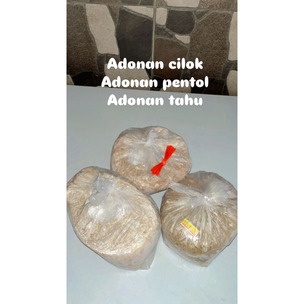 

Adonan Bakso Frozen - TERLARIS (berat 1kg)