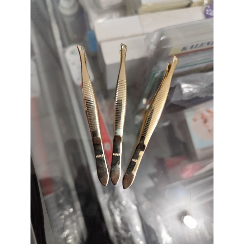 Pinset Gold / Pinset Cabut Uban / Pinset Serbaguna