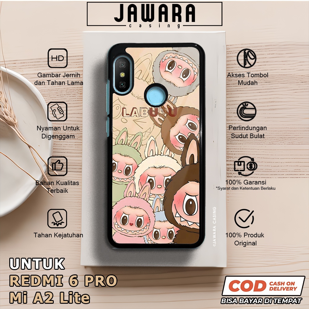 Case Redmi 6 Pro Mi A2 Lite Casing Redmi 6 Pro Mi A2 Lite [LBBU] Premium Case Glossy Case Hp Xiaomi 