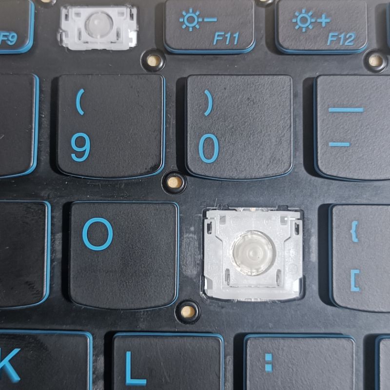Copotan Tombol Tuts Keyboard Lenovo Ideapad Gaming L340-15Irh Back Light Blue