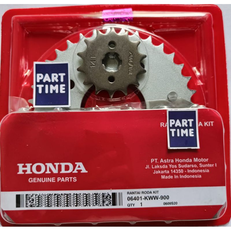 Gir set motor Honda Revo absolute Revo fi injeksi Revo fit Revo 110 Blade lama Blade new Blade 110 B