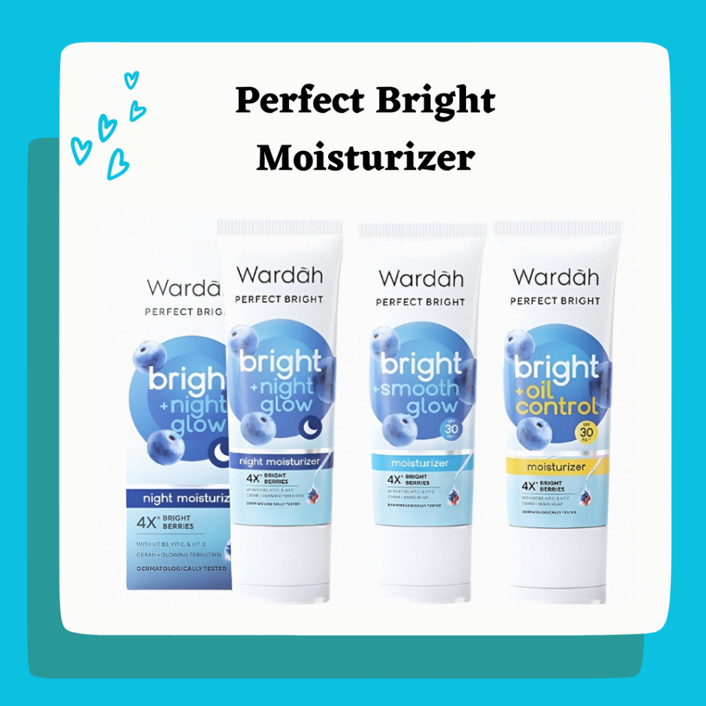 Wardah moisturizer / wardah perfect bright / moisturizer / wardah perfect bright moisturizer / Warda