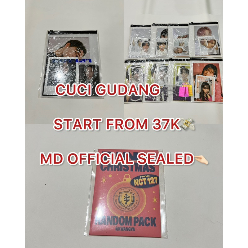 [CUCI GUDANG] NCT 127 DREAM AESPA SEASON'S GREETINGS PHOTOPACK 2021 2022 - DOYOUNG JAEHYUN JUNGWOO J