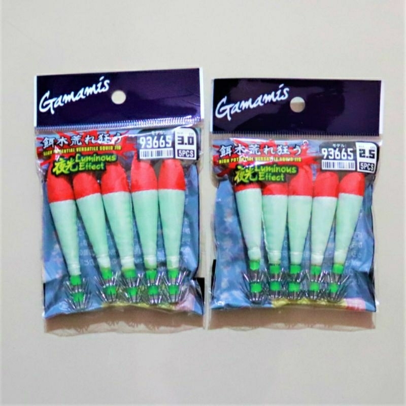 Gamamis Squid jig/pancing cumi Apolo