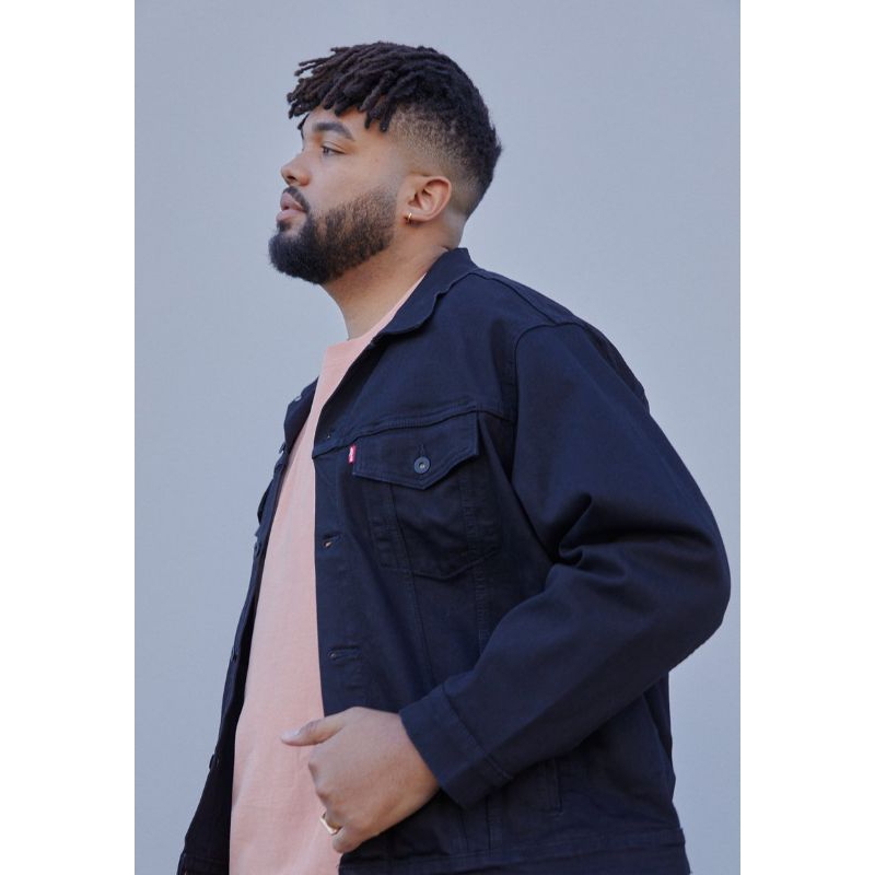 Big Size Jaket Jeans - Jaket Denim Pria Big Size 4 Warna - Jaket jeans pria ukuran Jumbo 4XL 5XL 6XL