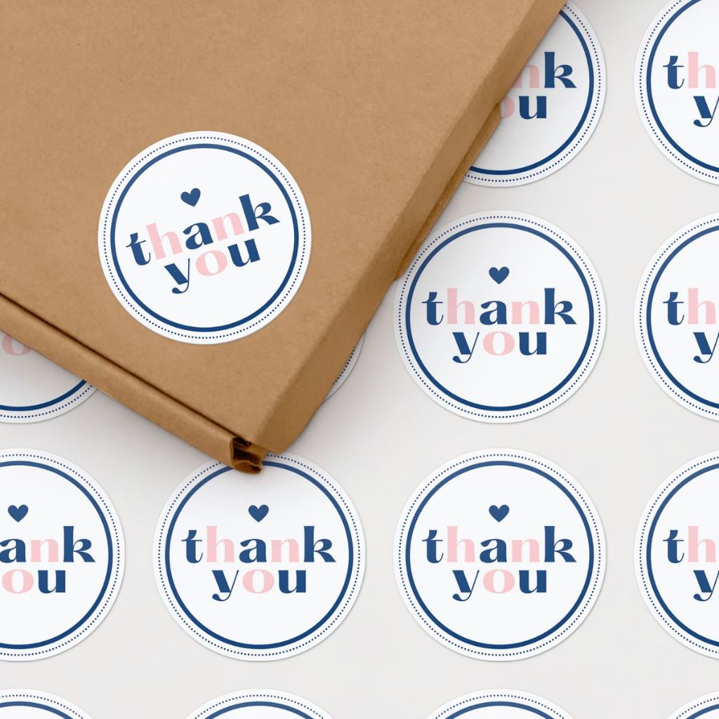 

SBV 8-15 Threemind Print Stiker Vinyl Atau Transparan Cetak Sticker Bulat Label Makanan Minuman