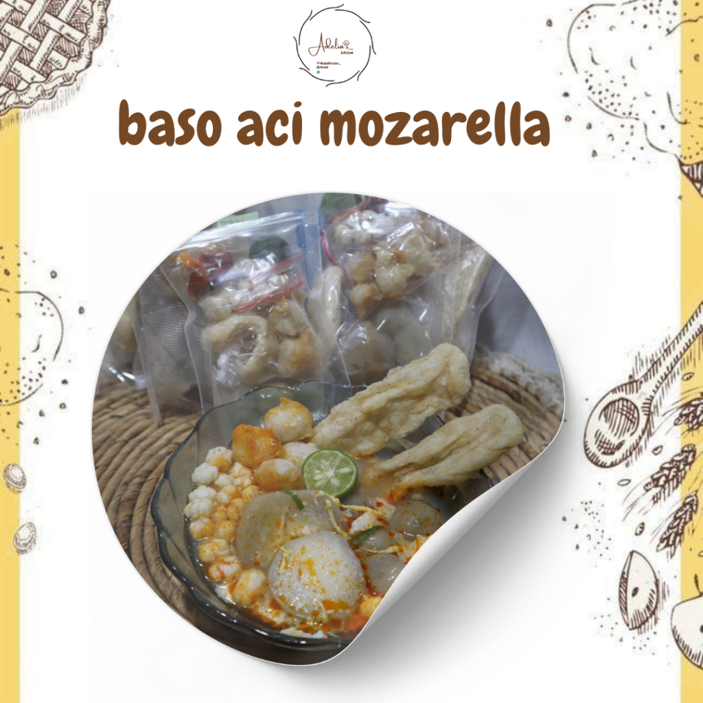 

baso aci Mozarella perfetto/makanan instan