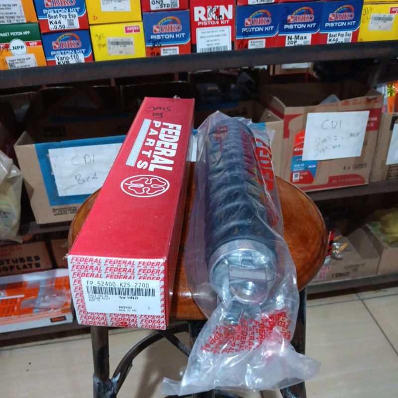 Shock bekker belakang k25 federal beat fi kzl vario karbu federal part