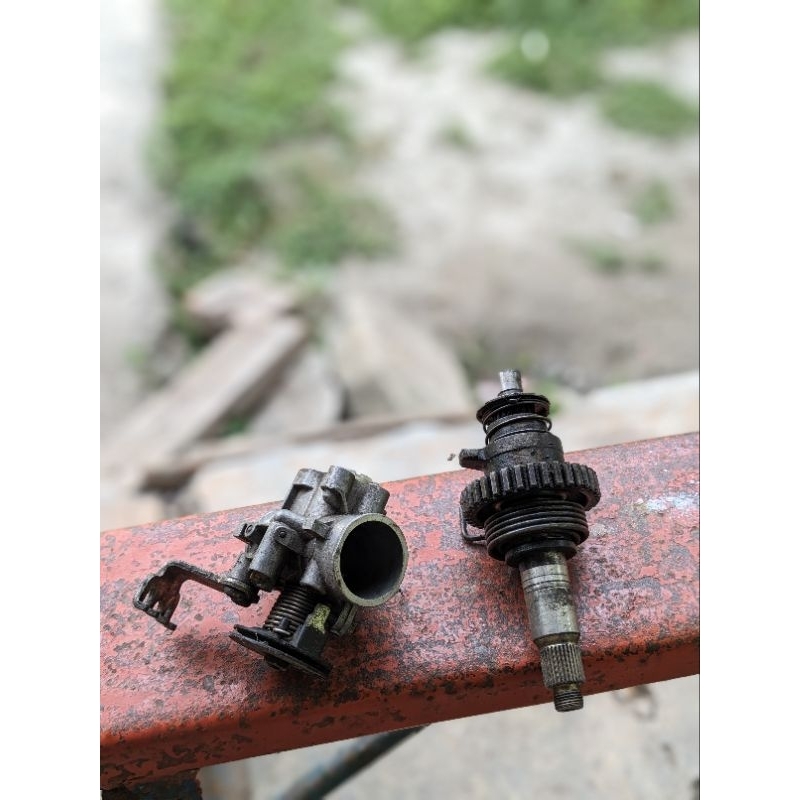 Throttle body dan as selah original copotan mx king