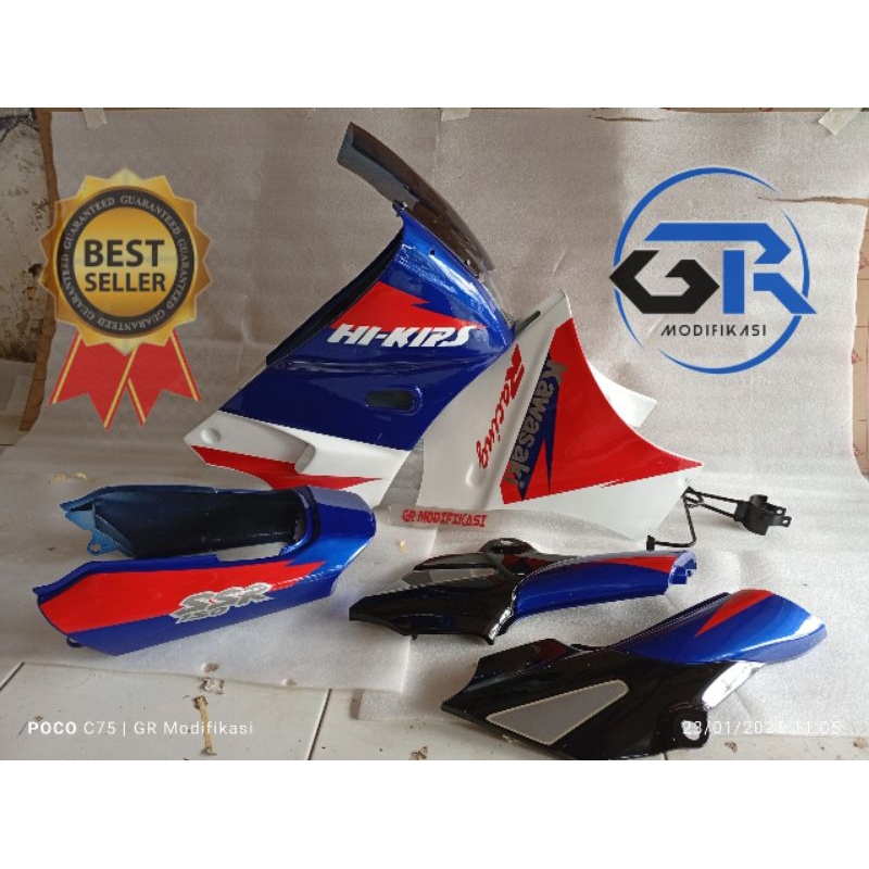Fairing ssr/Fairing KRR set atas bawah dan body ori ninja r/paketan ninja ssr/paketan fairing krr pn