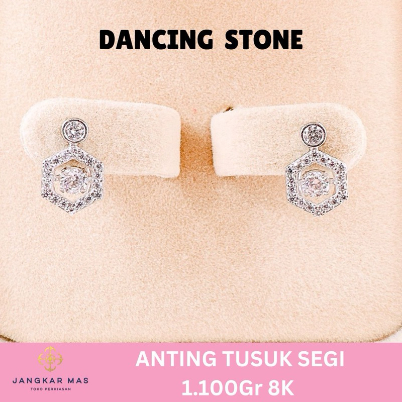 ANTING TUSUK SEGI DANCING STONE 8K 1.100 GR IGUN