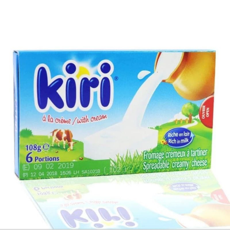 

Keju Kiri Cream Cheese / Keju Kiri Mpasi bayi / Kiri Cheese PROMO