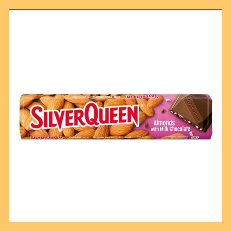 

SilverQueen Cokelat Susu Batang Almond 58gr