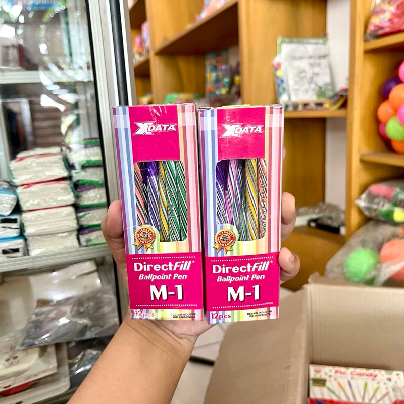 

(12 PCS) PULPEN / BOLPEN X-DATA M-1