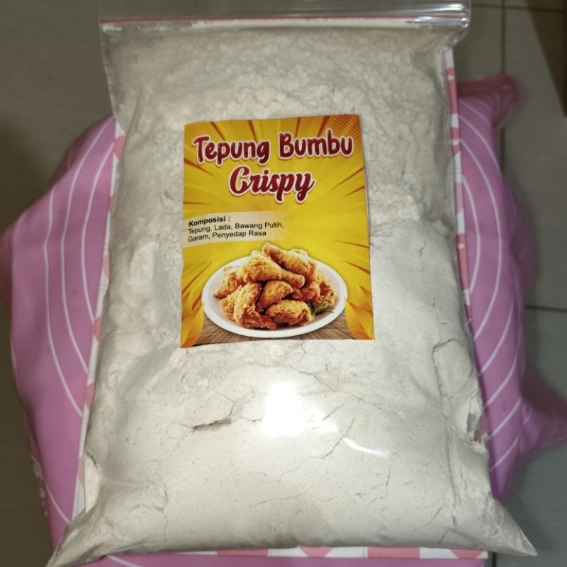 Tepung ayam crispy 1 kilo tepung ayam freid chicken