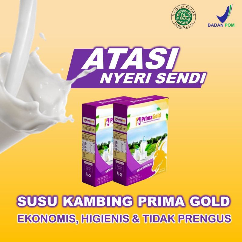 

Prima Gold Susu Kambing Ekonomis Higyenis Tidak Prenggus @ 10 box