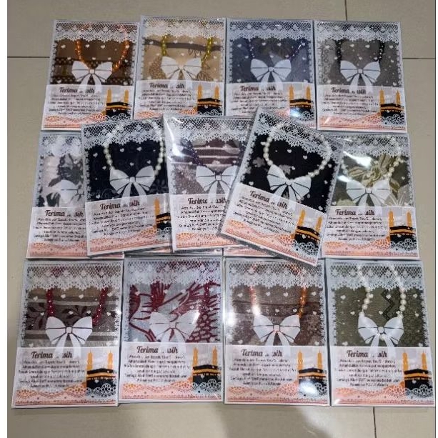 Hampers Hijab MOTIF Ekonomis-Hijab Segi empat Voal Basic