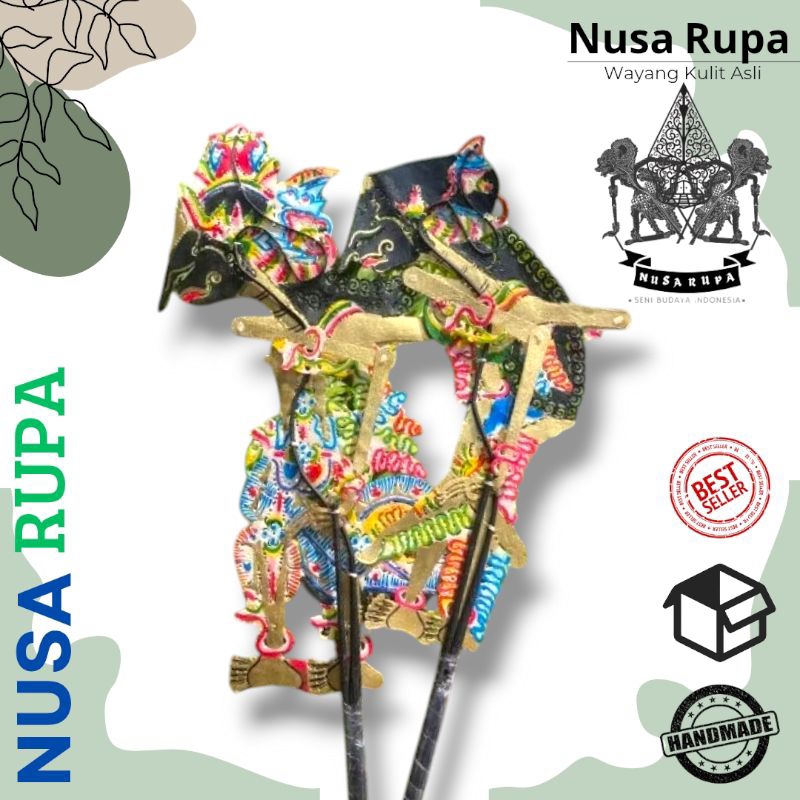 RAMA SHINTA Wayang Kulit Sapi Asli Rama Shinta Bahan Kulit Sapi