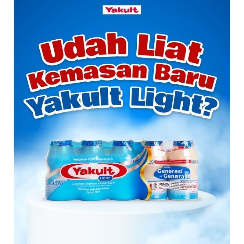 

Yakult biru 1 ball isi 50 botol