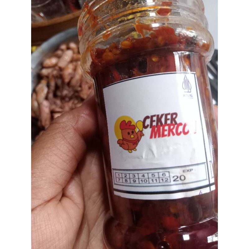 

Ceker mercon lunak tanpa tulang botol