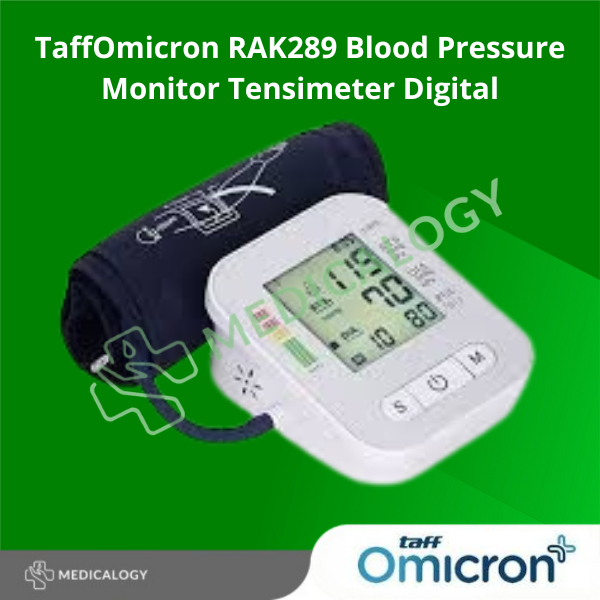 TaffOmicron RAK289 Blood Pressure Monitor Tensimeter Digital
