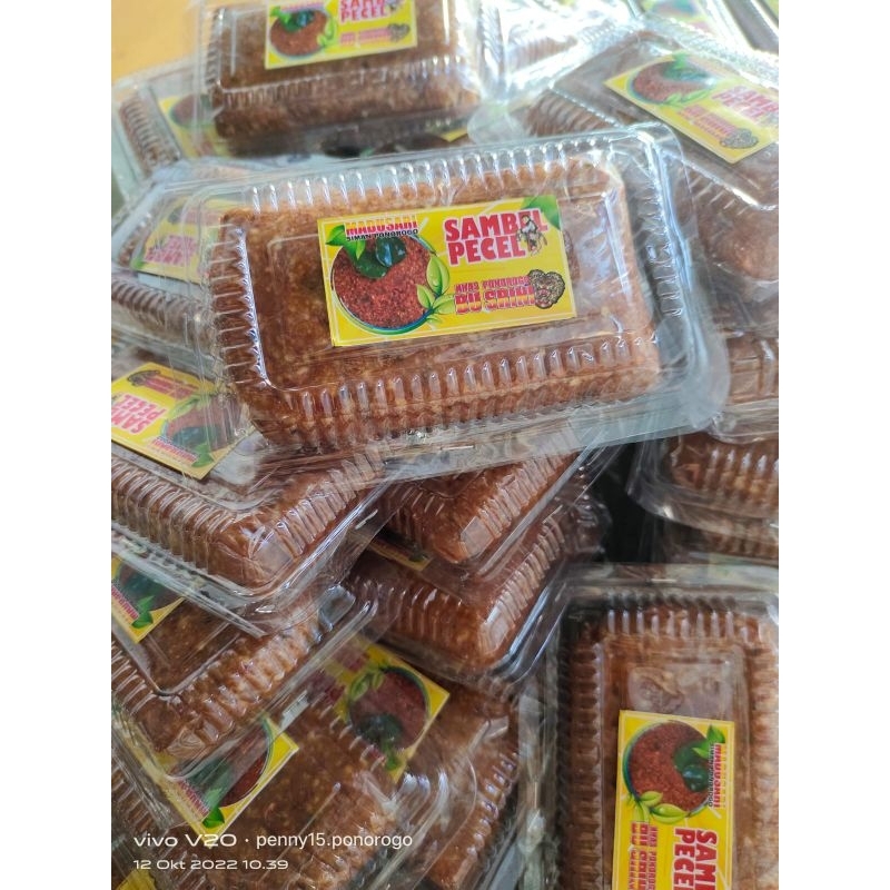 

Sambel, Sambel Pecel Ponorogo, Sambel Kacang, Sambel Sate 1 Kg