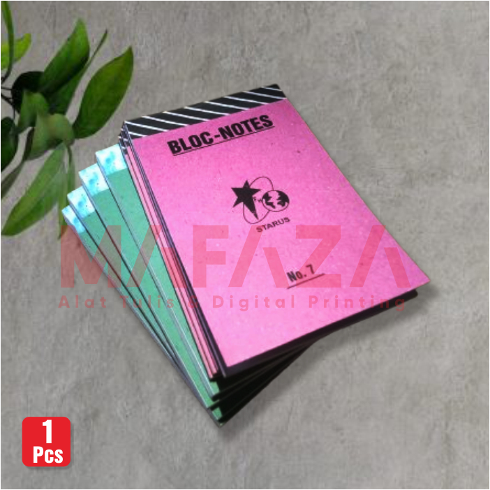 

1 [Pcs] bloc notes no.7