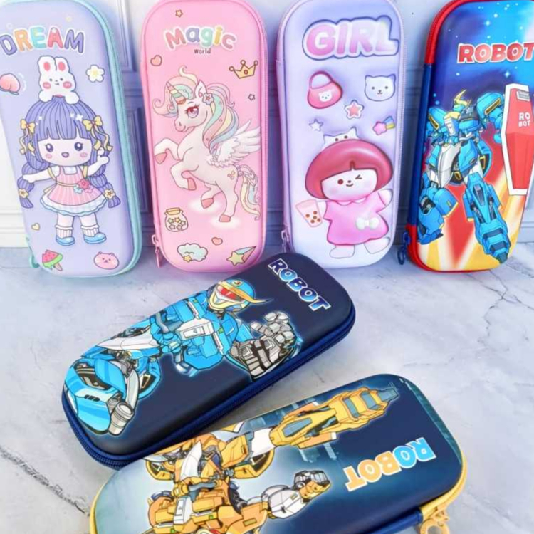 

Tempat Pensil Motif Kartun cewek=cowok 3D Bahan Kapasitas Besar Untuk Hadiah Ulang Tahun Anak