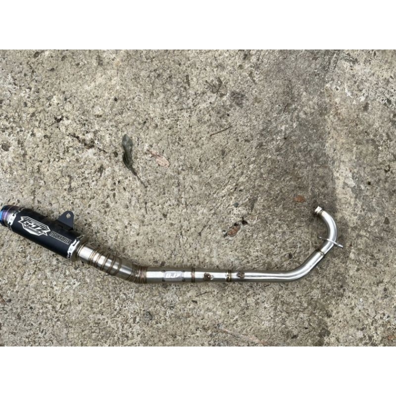 Knalpot Original Gjz Racing Exhaust Mxking Step Standar